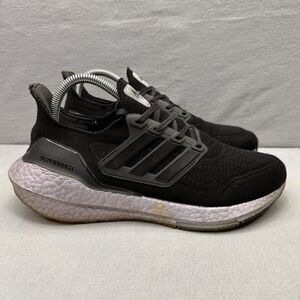 adidas UltraBoost 21 Womens Size 8.5 Shoes Core‎ Black Blue Oxide Athletic